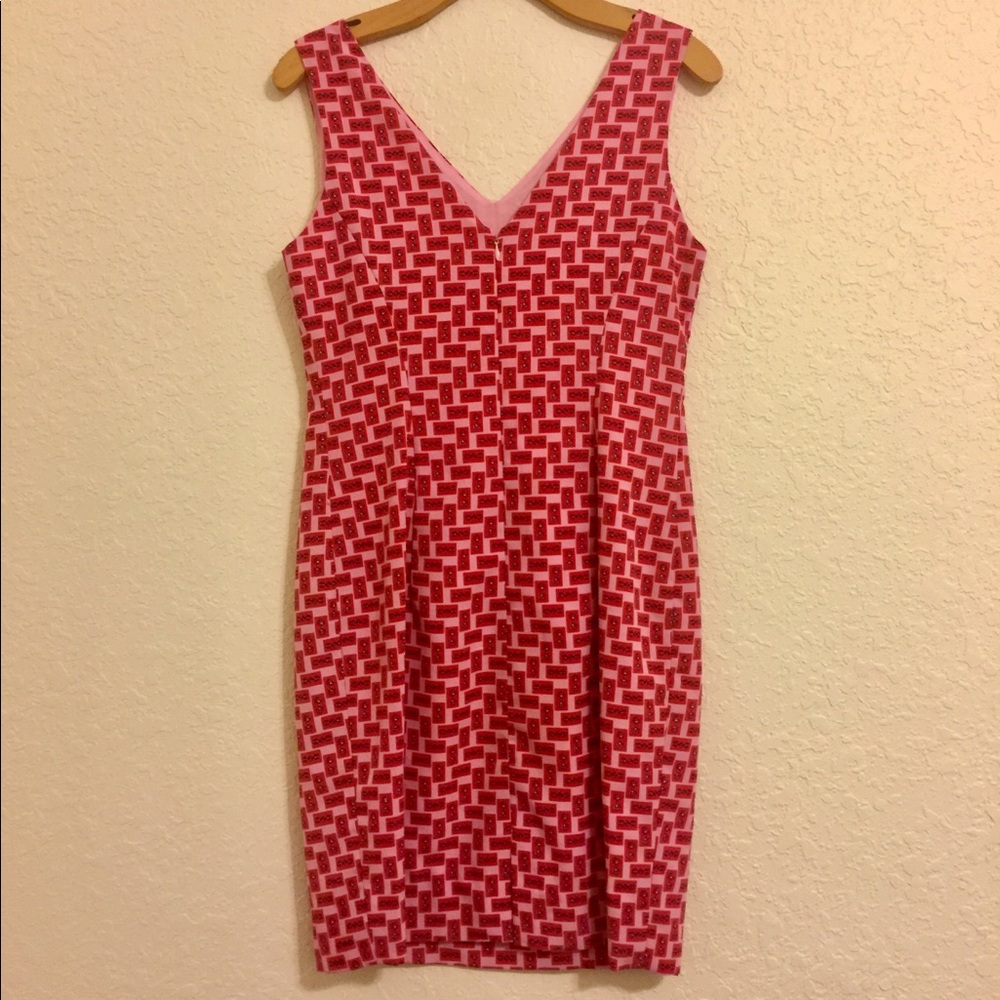 Papillon Pink Equestrian Sheath Dress 6